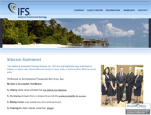 Tablet Screenshot of investmentfinancial.net
